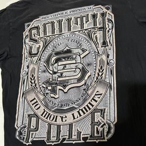 Vintage Y2K SouthPole T Shirt Mens XL No More Limits Black Short Sleeve